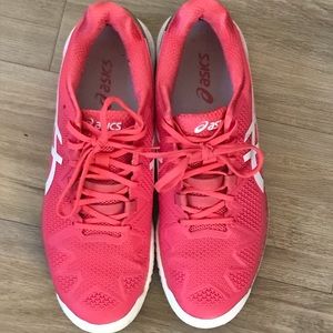 ASICS womens gel resolution 8 tennis shoes sneakers sz 11